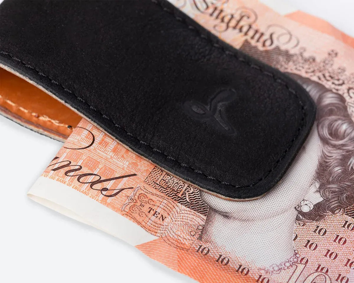 Snakehive UK Accessories Vintage Leather Money Clip Vintage Leather Money Clip | Leather Accessories