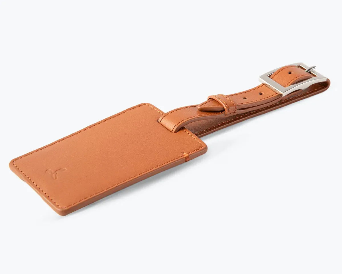 Snakehive Accessories Leather Luggage Tag - The Essential Collection Essential Leather Luggage Tag | Leather Accessories