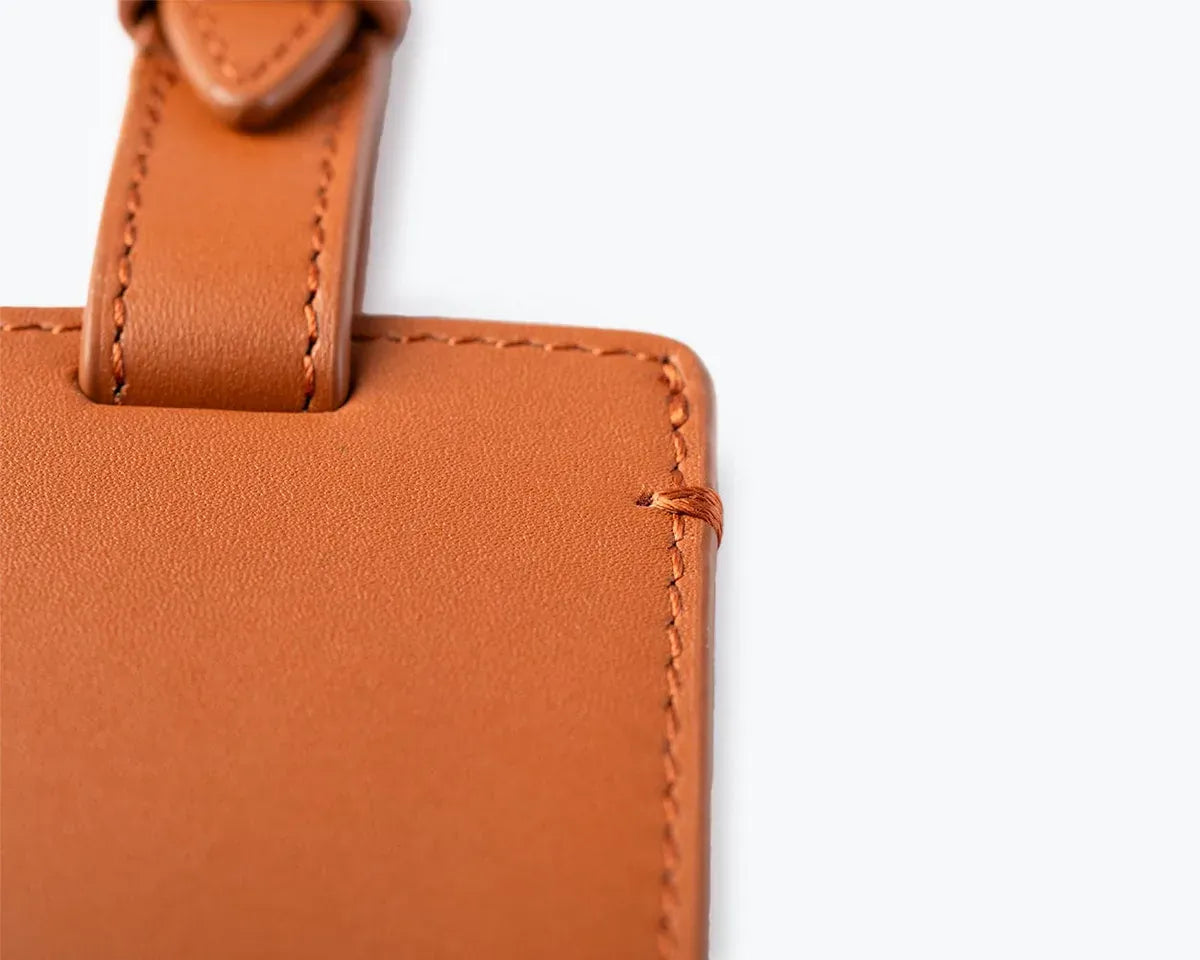 Snakehive Accessories Leather Luggage Tag - The Essential Collection Essential Leather Luggage Tag | Leather Accessories