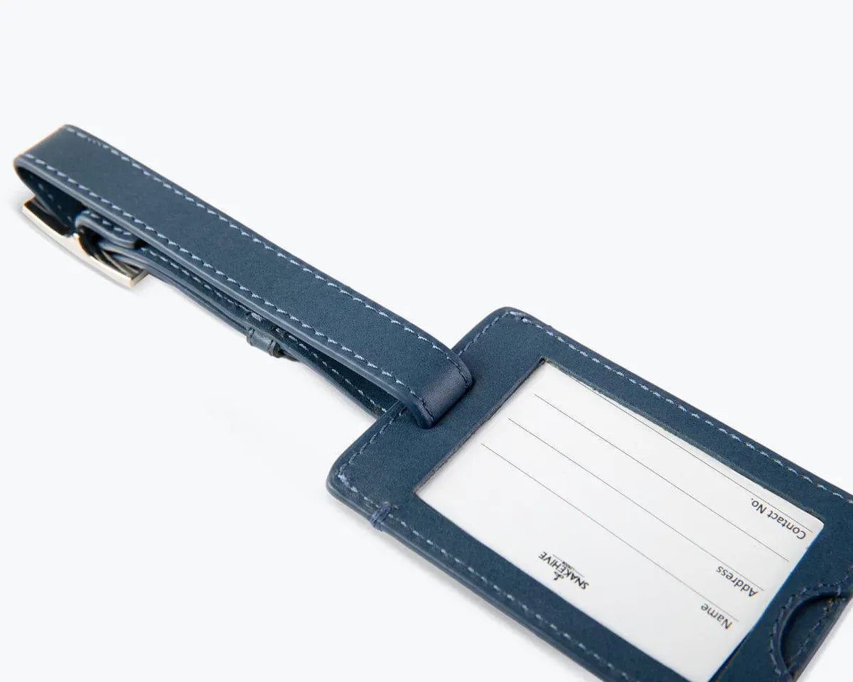 Snakehive Accessories Leather Luggage Tag - The Essential Collection Essential Leather Luggage Tag | Leather Accessories