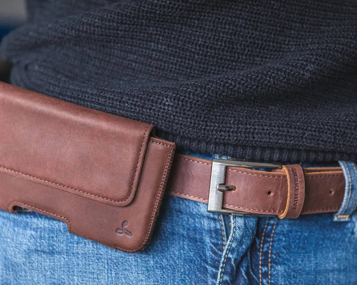 Snakehive Vintage Belt Pouch XL - Vintage Belt Pouch XL - Vintage Belt Pouch | Leather Accessories