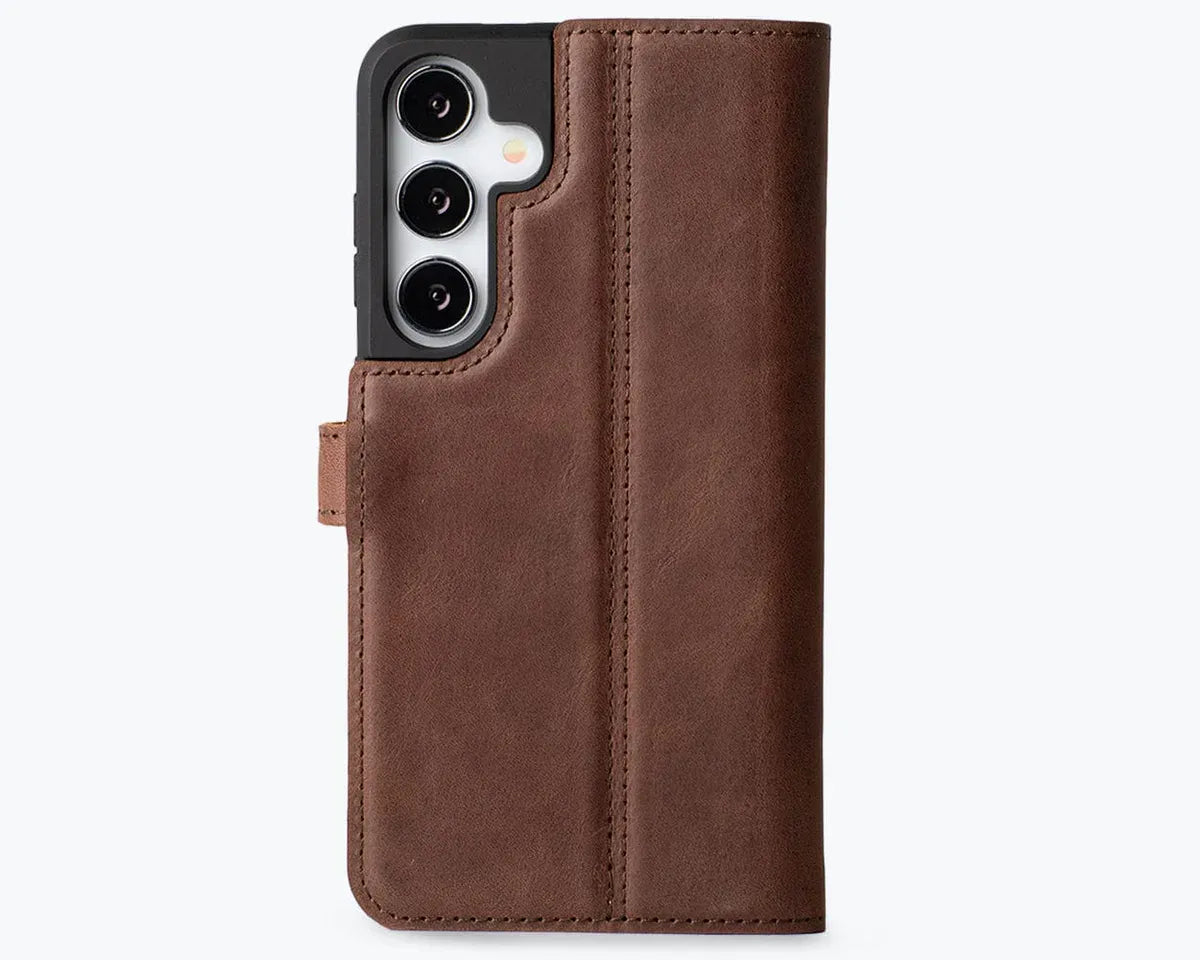 Snakehive Vintage Wallet Samsung Galaxy S24 Plus - Vintage Leather Wallet Phone Case Vintage Leather Wallet Case for Samsung Galaxy S24 Plus