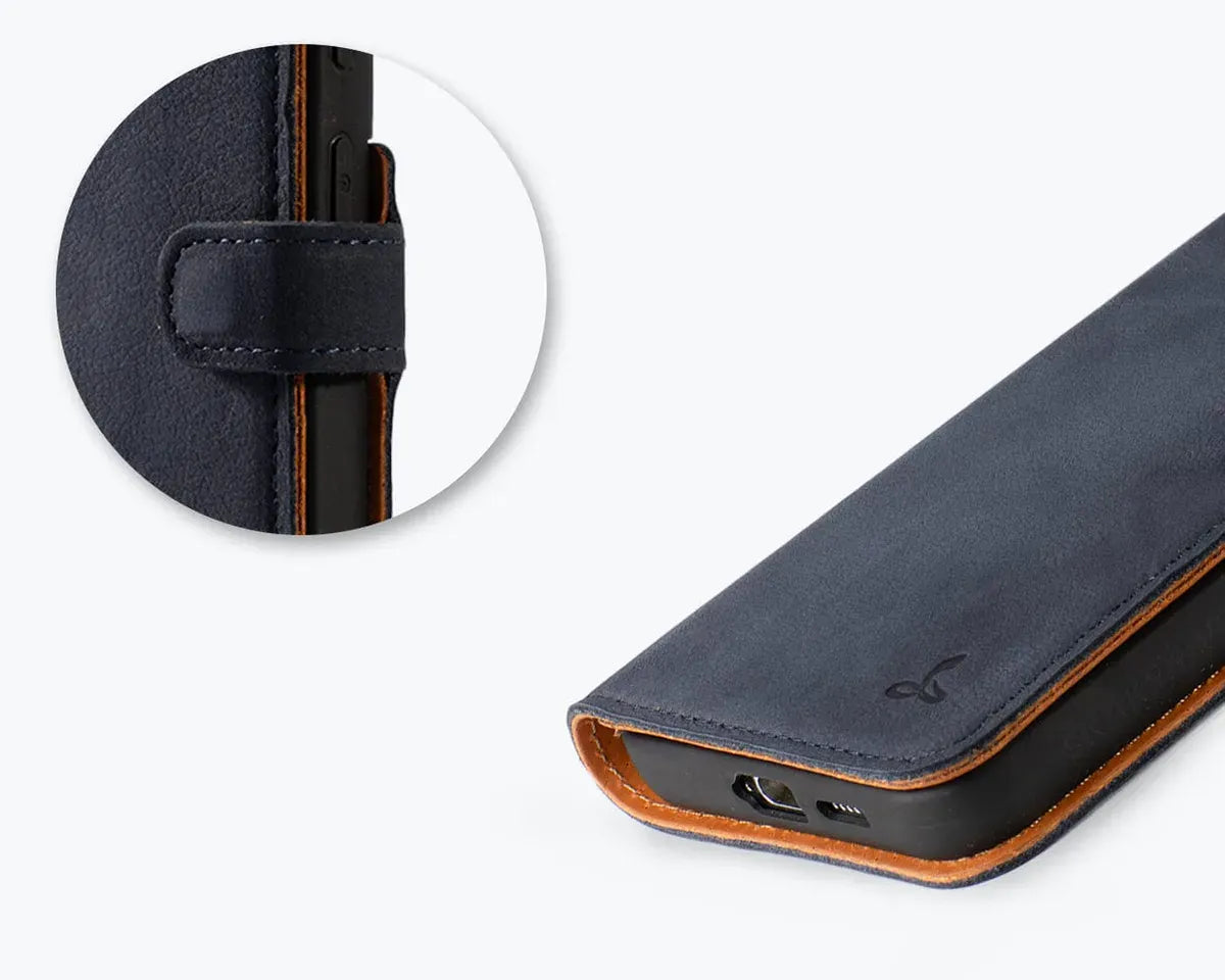 Snakehive Vintage Wallet Samsung Galaxy S24 - Vintage Leather Wallet Phone Case Samsung Galaxy S24 | Leather Wallet Case | Snakehive