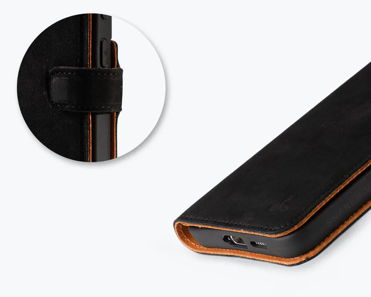 Snakehive Vintage Wallet Samsung Galaxy S25 Plus - Vintage Leather Wallet Phone Case Vintage Leather Wallet Case for Samsung Galaxy S25 Plus