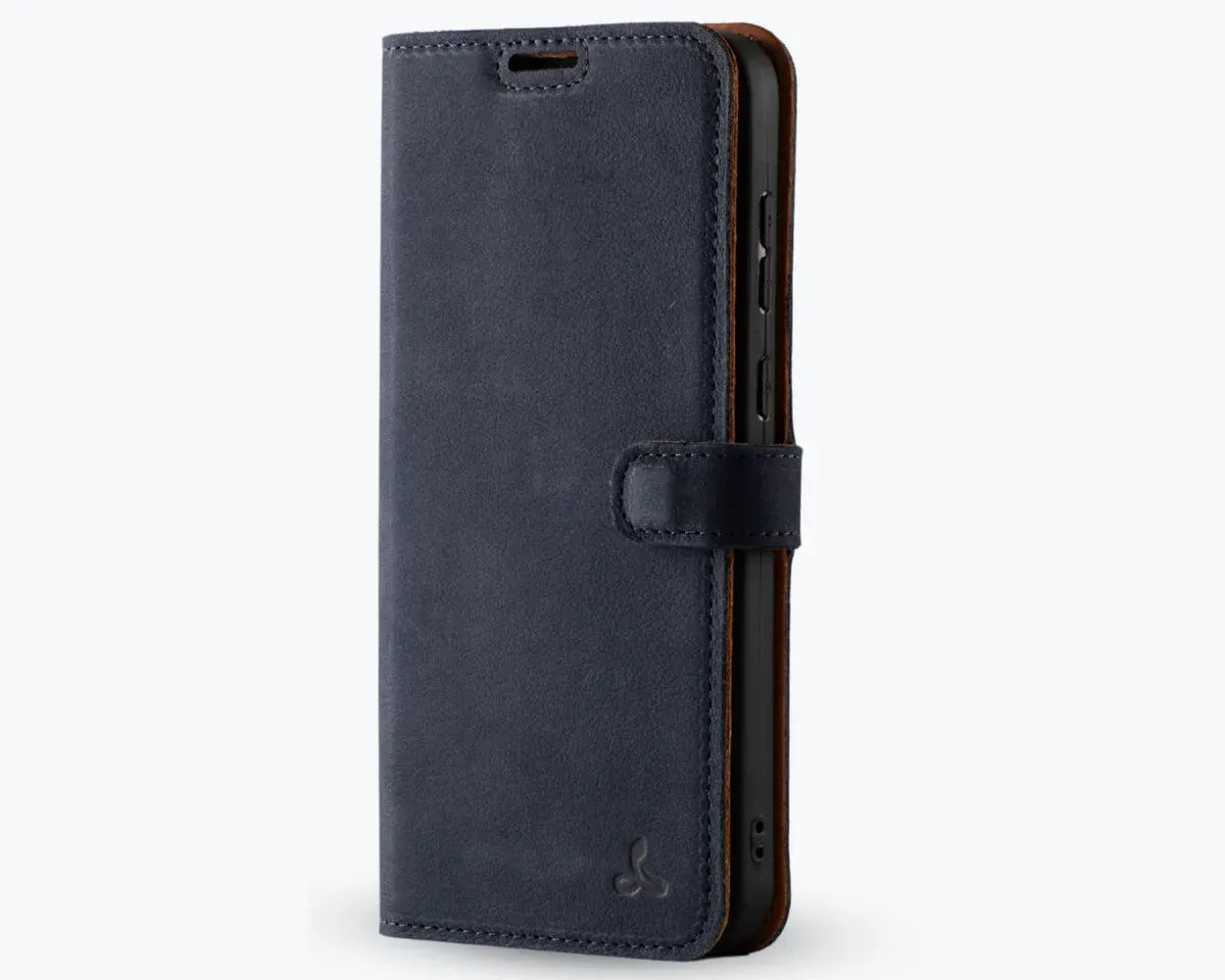 Snakehive Vintage Wallet Samsung Galaxy A55 - Vintage Leather Wallet Phone Case Vintage Leather Wallet Case for Samsung Galaxy A55