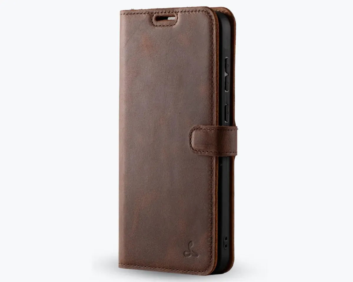 Snakehive Vintage Wallet Samsung Galaxy A55 - Vintage Leather Wallet Phone Case Vintage Leather Wallet Case for Samsung Galaxy A55