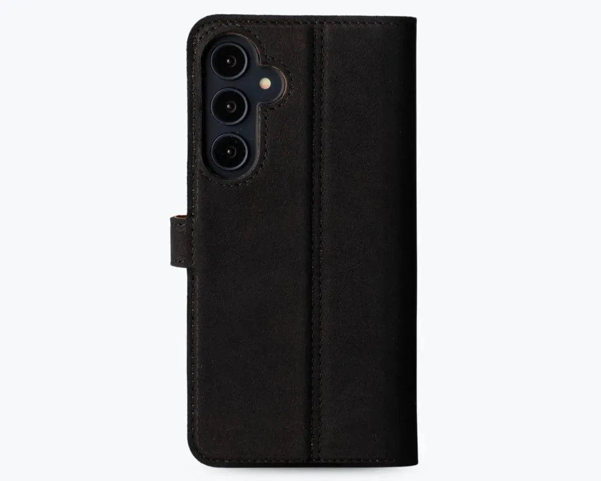 Snakehive Vintage Wallet Samsung Galaxy A55 - Vintage Leather Wallet Phone Case Vintage Leather Wallet Case for Samsung Galaxy A55