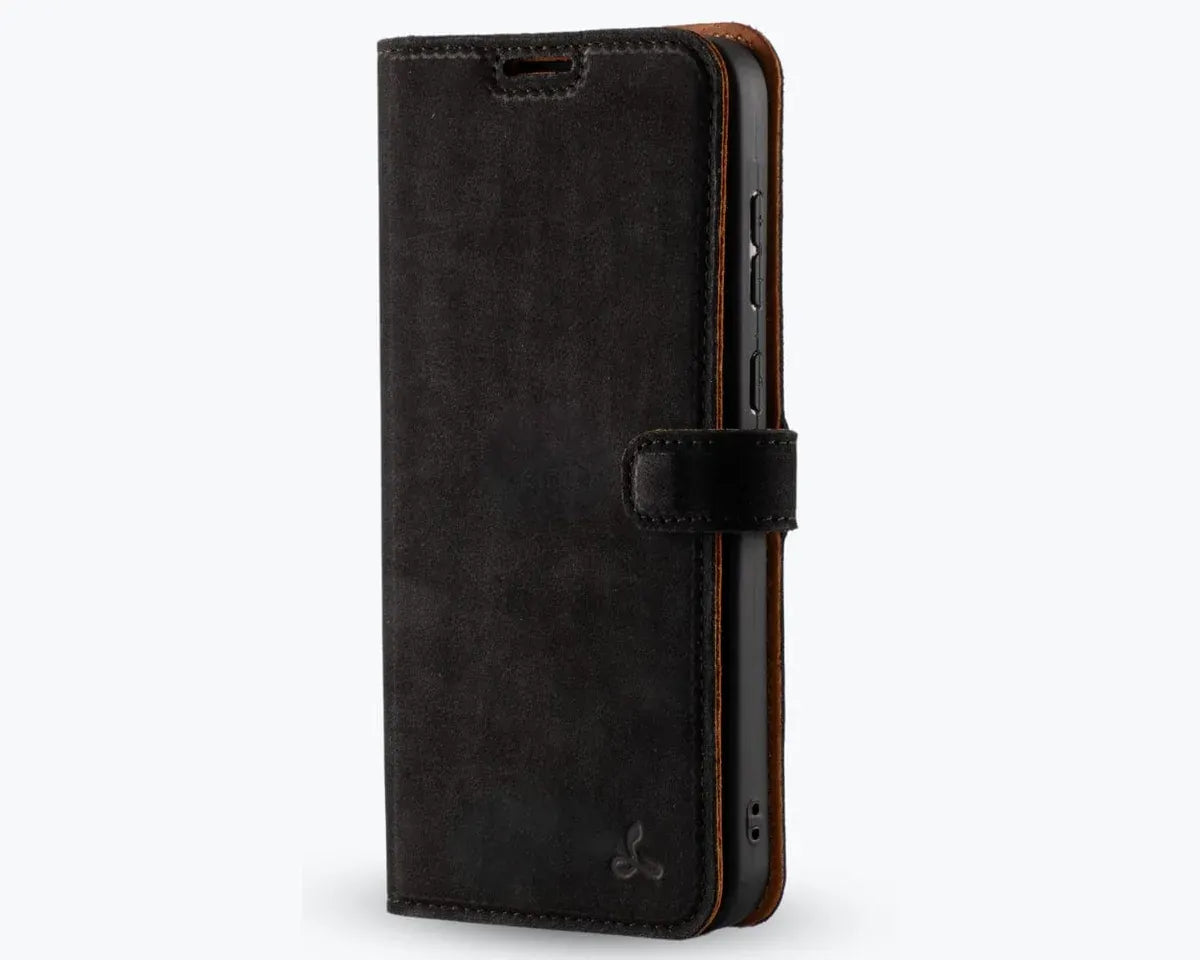Snakehive Vintage Wallet Samsung Galaxy A55 - Vintage Leather Wallet Phone Case Vintage Leather Wallet Case for Samsung Galaxy A55
