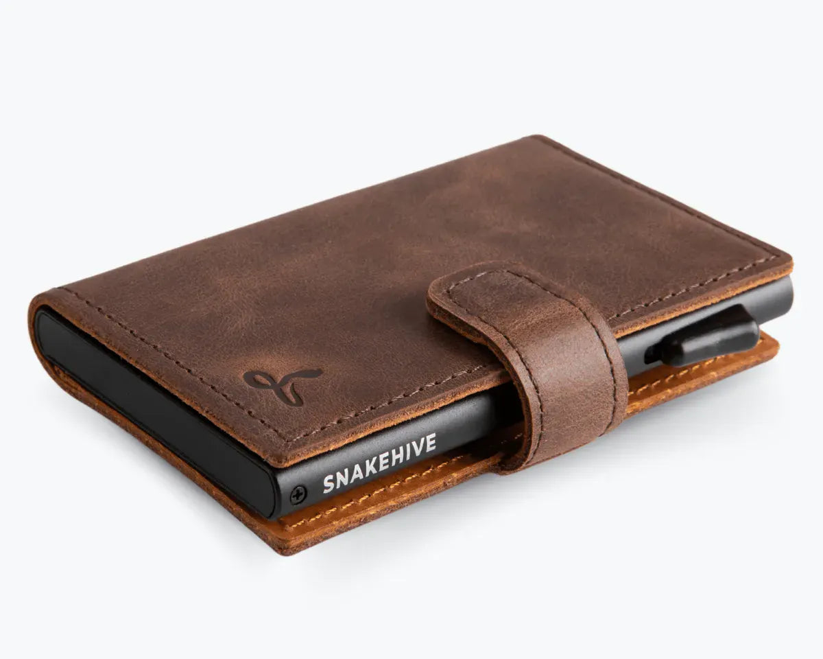 Snakehive Accessories Vintage Leather Smart RFID Wallet Vintage Leather Smart RFID Wallet | Leather Accessories