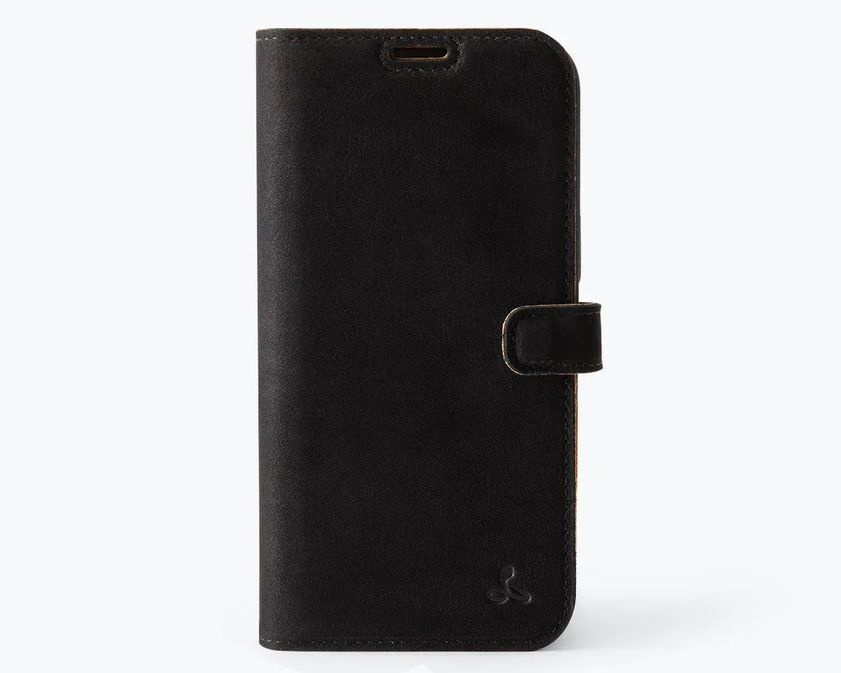 Snakehive Vintage Wallet Apple iPhone 16 Plus - Vintage Leather Wallet Phone Case Vintage Leather Wallet Case for Apple iPhone 16 Plus