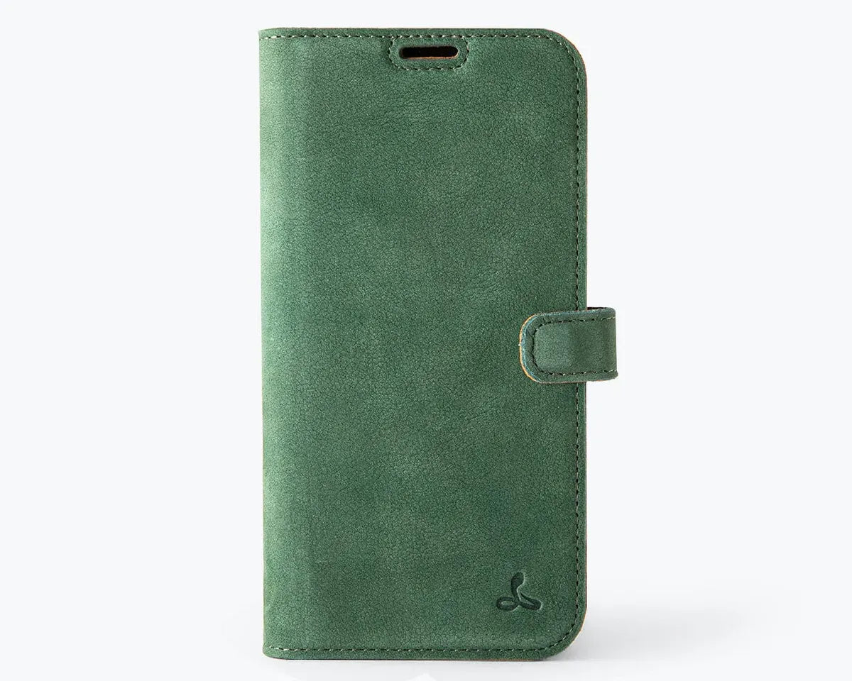 Snakehive Vintage Wallet Apple iPhone 16 Plus - Vintage Leather Wallet Phone Case Vintage Leather Wallet Case for Apple iPhone 16 Plus