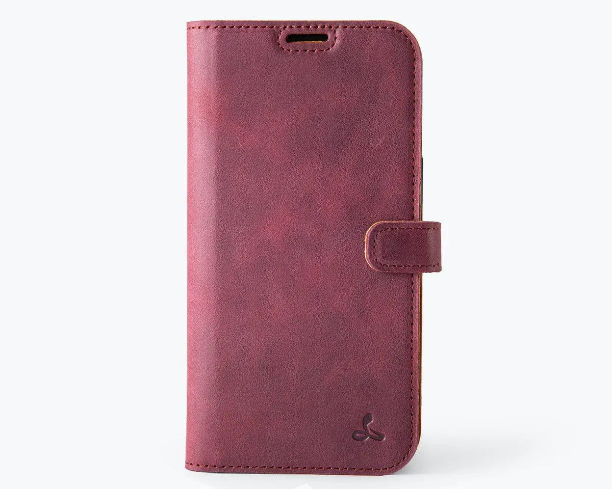 Snakehive Vintage Wallet Apple iPhone 16 Plus - Vintage Leather Wallet Phone Case Vintage Leather Wallet Case for Apple iPhone 16 Plus