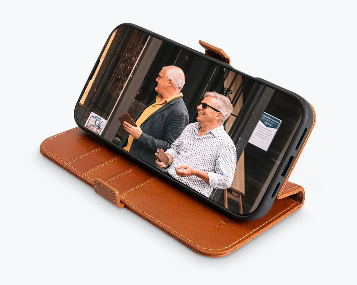 Snakehive Metro Wallet Apple iPhone 16 Pro Max - Metro Leather Wallet Phone Case Metro Leather Wallet Phone Case for Apple iPhone 16 Pro Max
