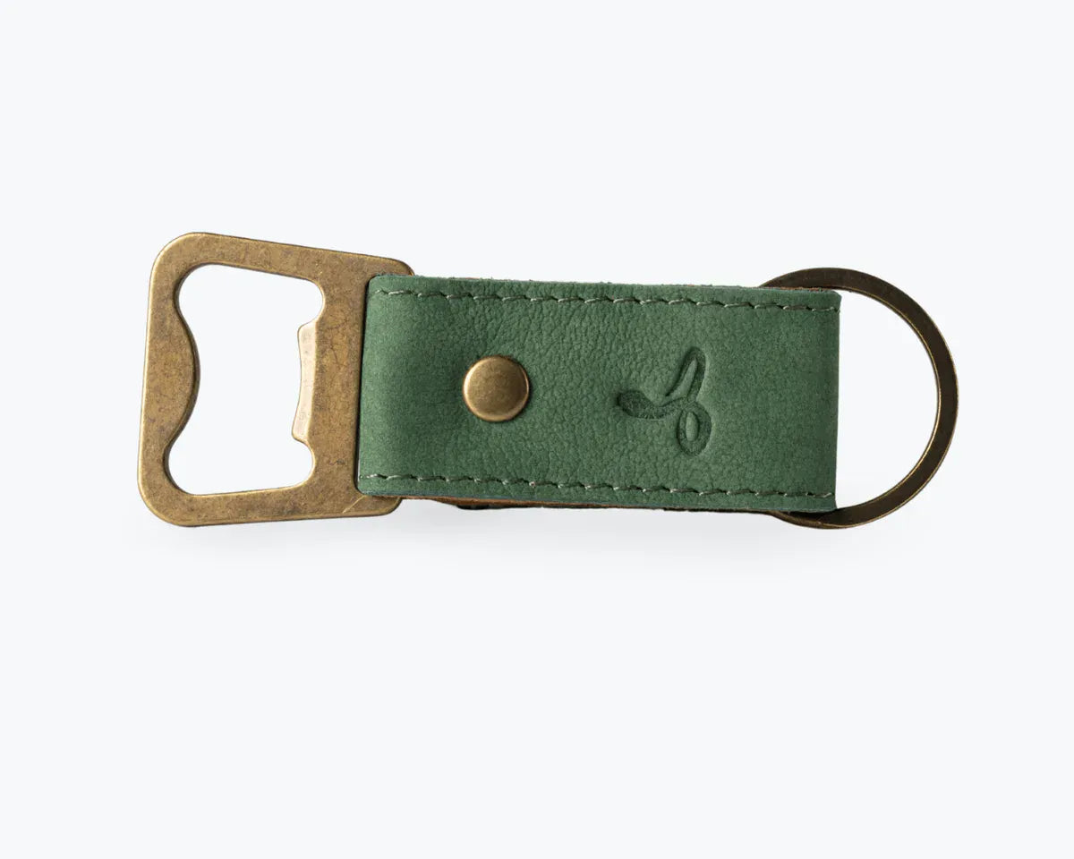 Snakehive Accessories Leather Bottle Opener Vintage Leather Bottle Opener | Leather Accessories