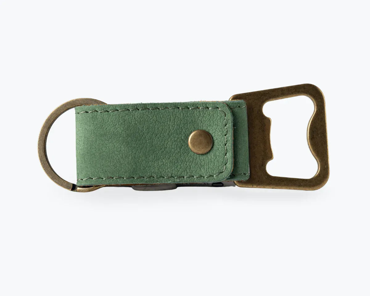 Snakehive Accessories Leather Bottle Opener Vintage Leather Bottle Opener | Leather Accessories