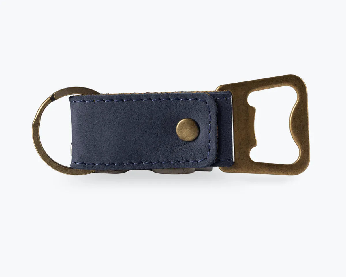 Snakehive Accessories Leather Bottle Opener Vintage Leather Bottle Opener | Leather Accessories