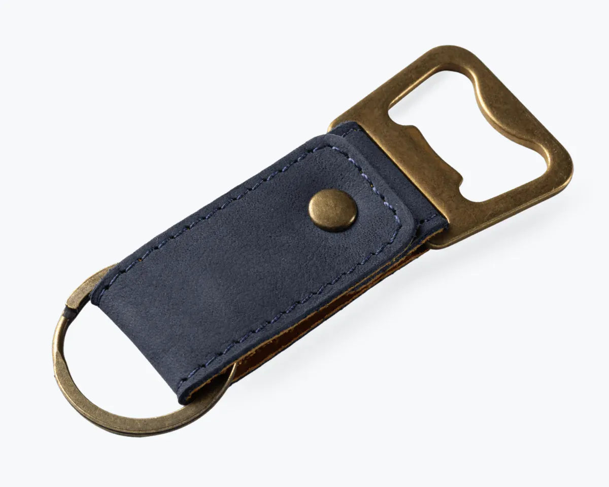 Snakehive Accessories Leather Bottle Opener Vintage Leather Bottle Opener | Leather Accessories