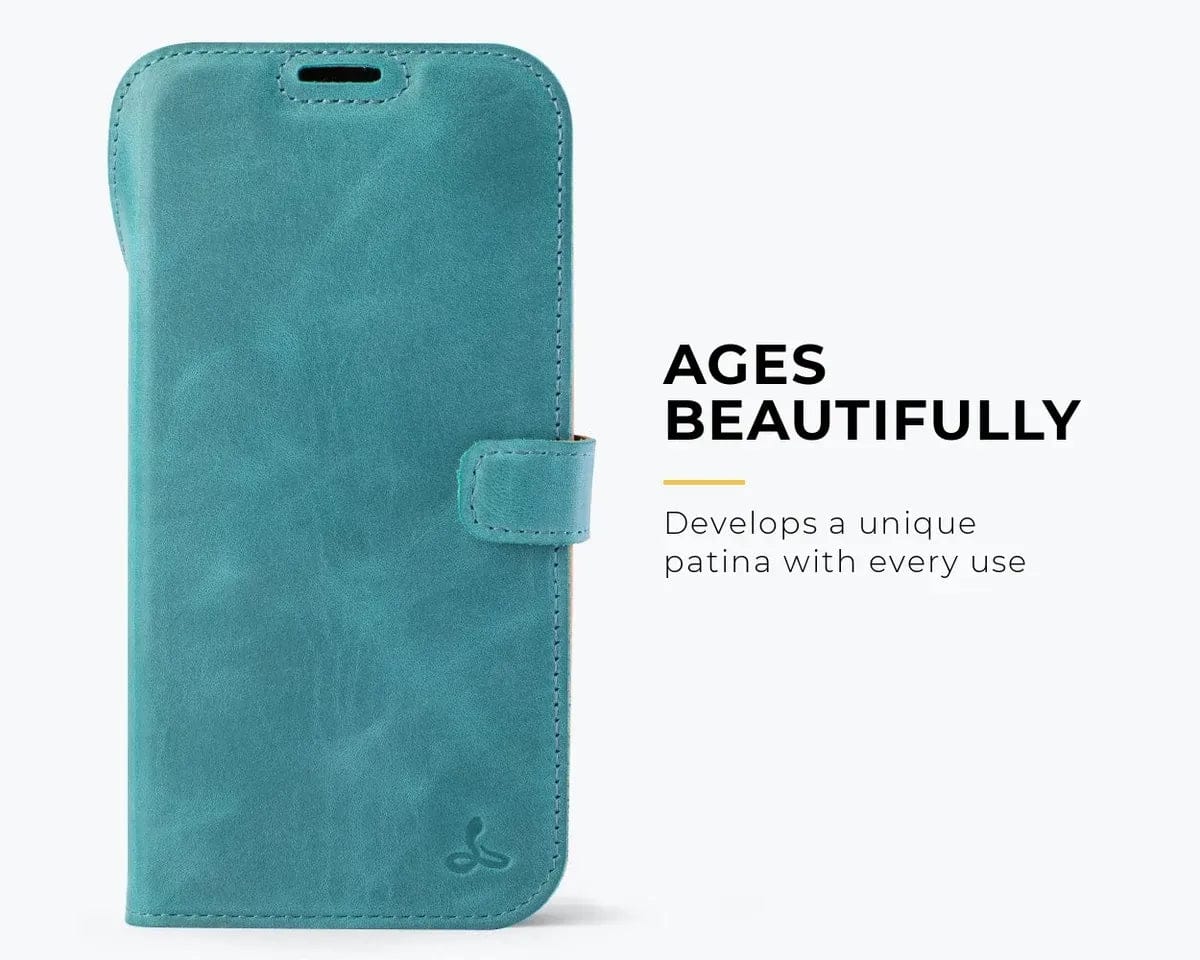Snakehive Vintage Wallet Apple iPhone 17 Pro Max - Vintage Leather Wallet Phone Case Vintage Leather Wallet Case for Apple iPhone 17 Pro Max