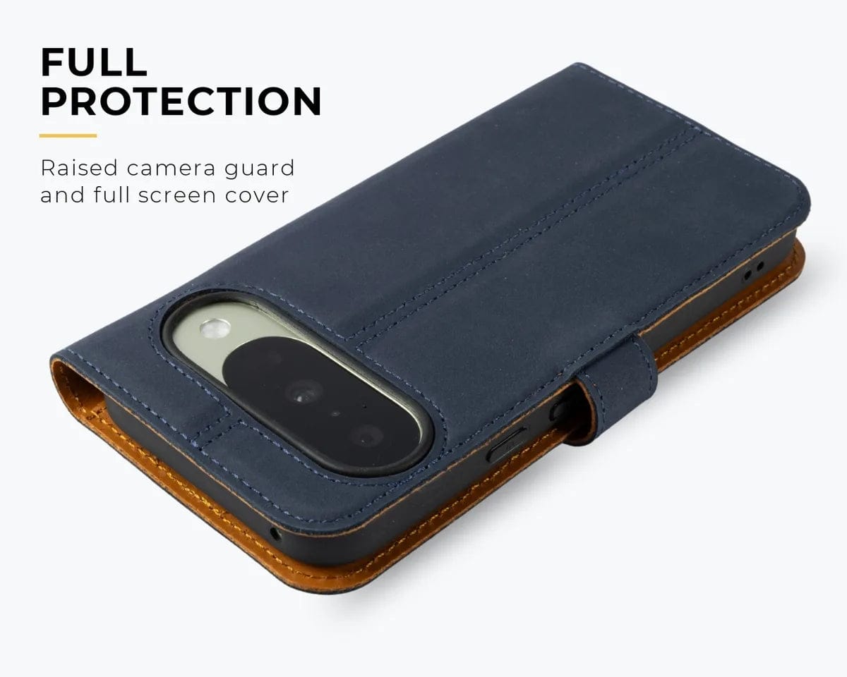 Snakehive Vintage Wallet Google Pixel 11 - Vintage Leather Wallet Phone Case Vintage Leather Wallet Case for Google Pixel 11