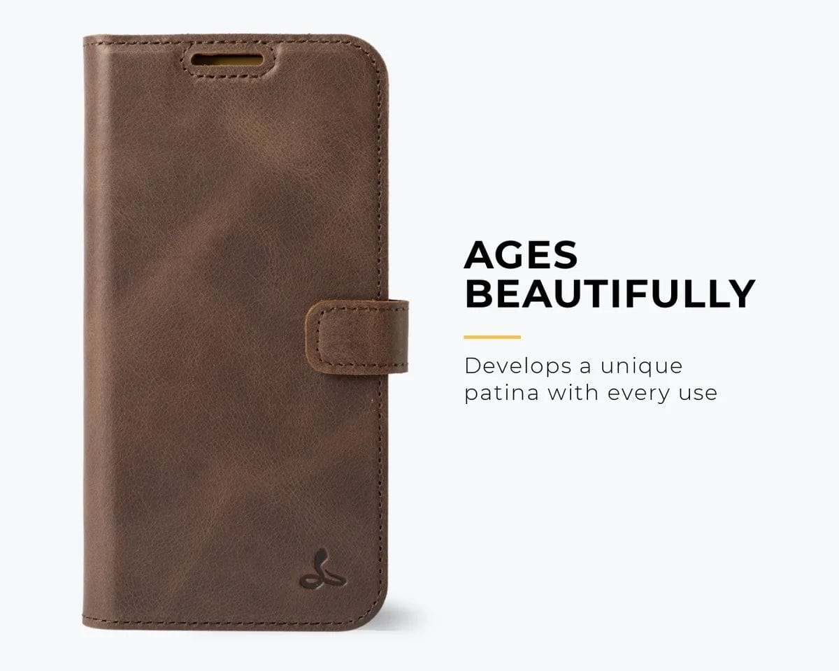 Snakehive Vintage Wallet Google Pixel 11 Pro - Vintage Leather Wallet Phone Case Vintage Leather Wallet Case for Google Pixel 11 Pro