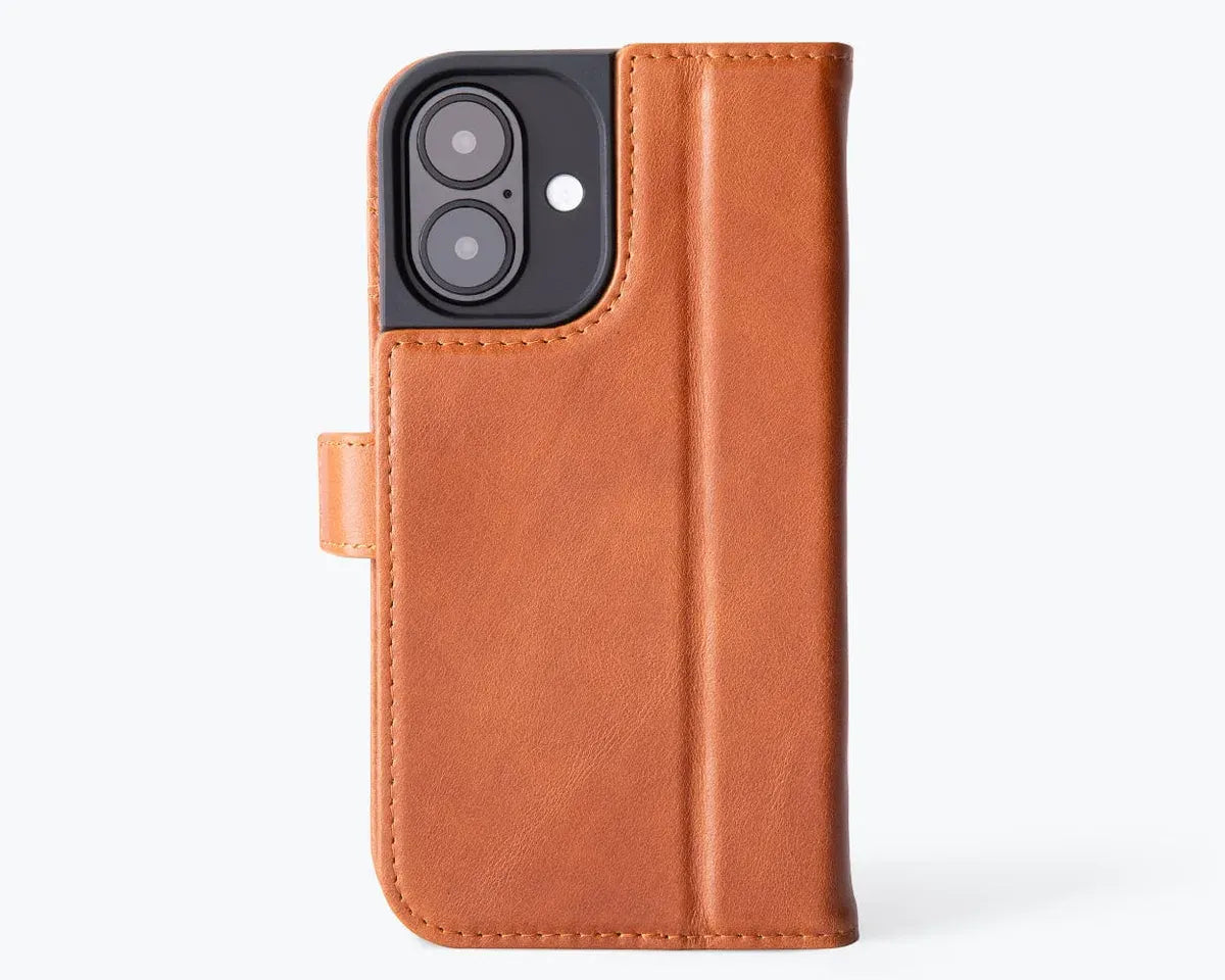 Snakehive Metro Wallet Apple iPhone 16 - Metro Leather Wallet Phone Case Metro Leather Wallet Phone Case for Apple iPhone 16