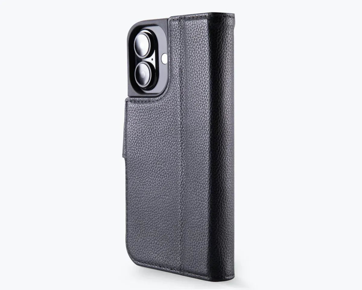 Snakehive Metro Wallet Apple iPhone 16 Plus - Metro Leather Wallet Phone Case Metro Leather Wallet Phone Case for Apple iPhone 16 Plus