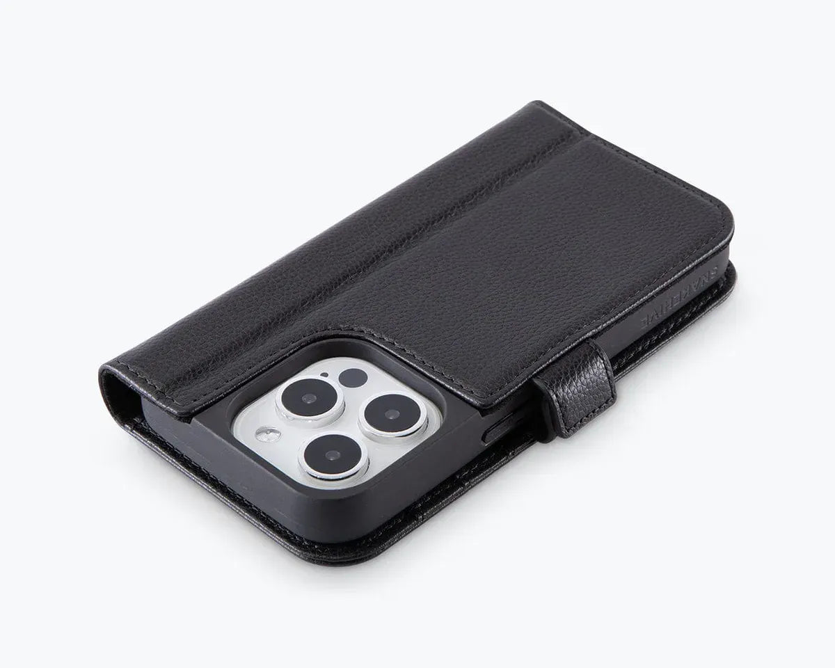 Snakehive Metro Wallet Apple iPhone 15 Pro - Metro Leather Wallet Phone Case Metro Leather Wallet Phone Case for Apple iPhone 15 Pro