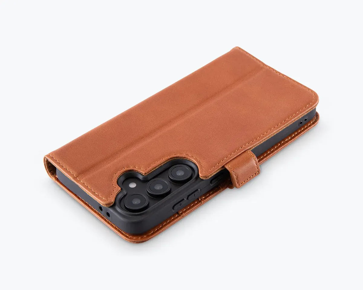 Snakehive Metro Wallet Samsung Galaxy S25 Plus - Metro Leather Wallet Phone Case Metro Leather Wallet Phone Case for Samsung Galaxy S25 Plus