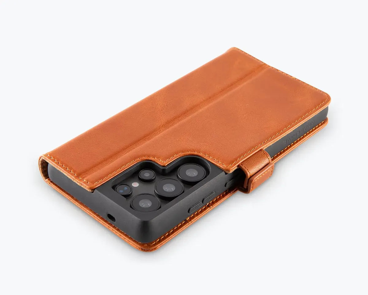 Snakehive Metro Wallet Samsung Galaxy S25 Ultra - Metro Leather Wallet Phone Case Metro Leather Wallet Phone Case for Samsung Galaxy S25 Ultra