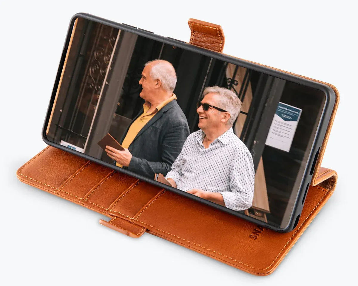 Snakehive Metro Wallet Samsung Galaxy S25 Ultra - Metro Leather Wallet Phone Case Metro Leather Wallet Phone Case for Samsung Galaxy S25 Ultra