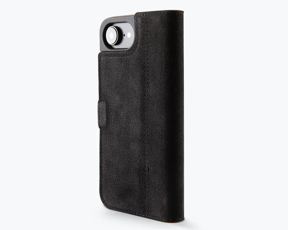 Snakehive Vintage Wallet Apple iPhone 17e / 16e - Vintage Leather Wallet Phone Case Vintage Leather Wallet Case for Apple iPhone 17e / 16e