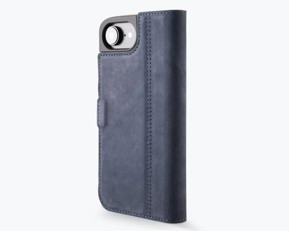 Snakehive Vintage Wallet Apple iPhone 17e / 16e - Vintage Leather Wallet Phone Case Vintage Leather Wallet Case for Apple iPhone 17e / 16e