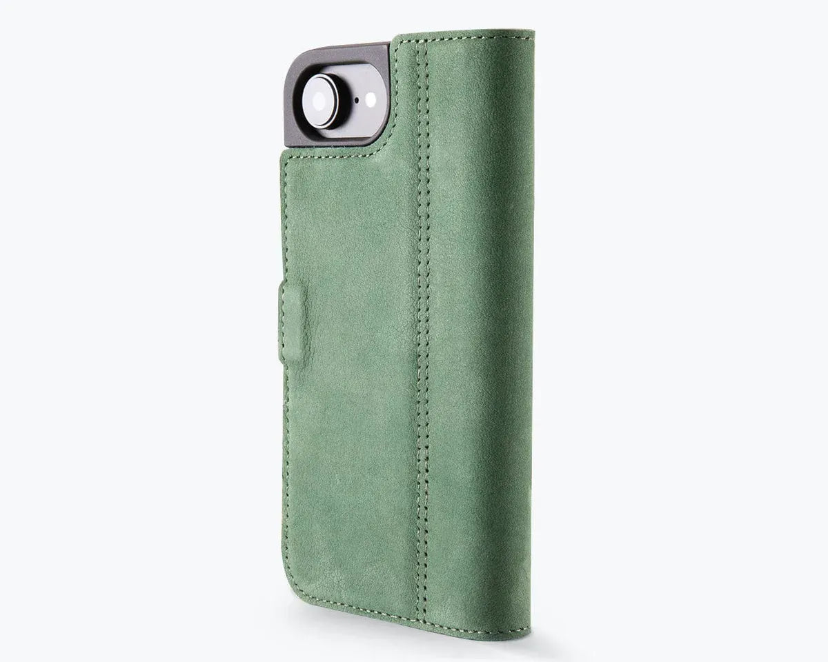 Snakehive Vintage Wallet Apple iPhone 17e / 16e - Vintage Leather Wallet Phone Case Vintage Leather Wallet Case for Apple iPhone 17e / 16e