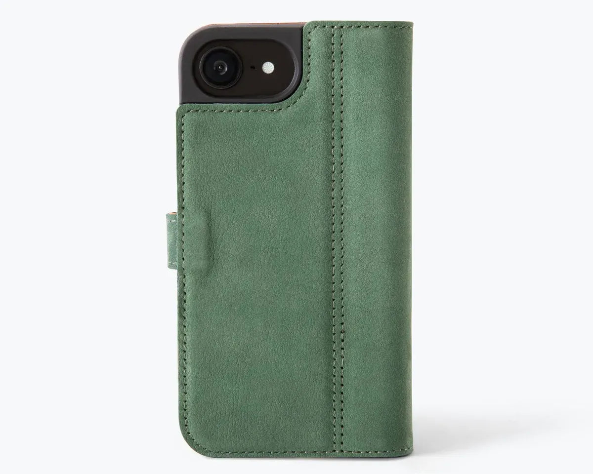 Snakehive Vintage Wallet Apple iPhone 17e / 16e - Vintage Leather Wallet Phone Case Vintage Leather Wallet Case for Apple iPhone 17e / 16e