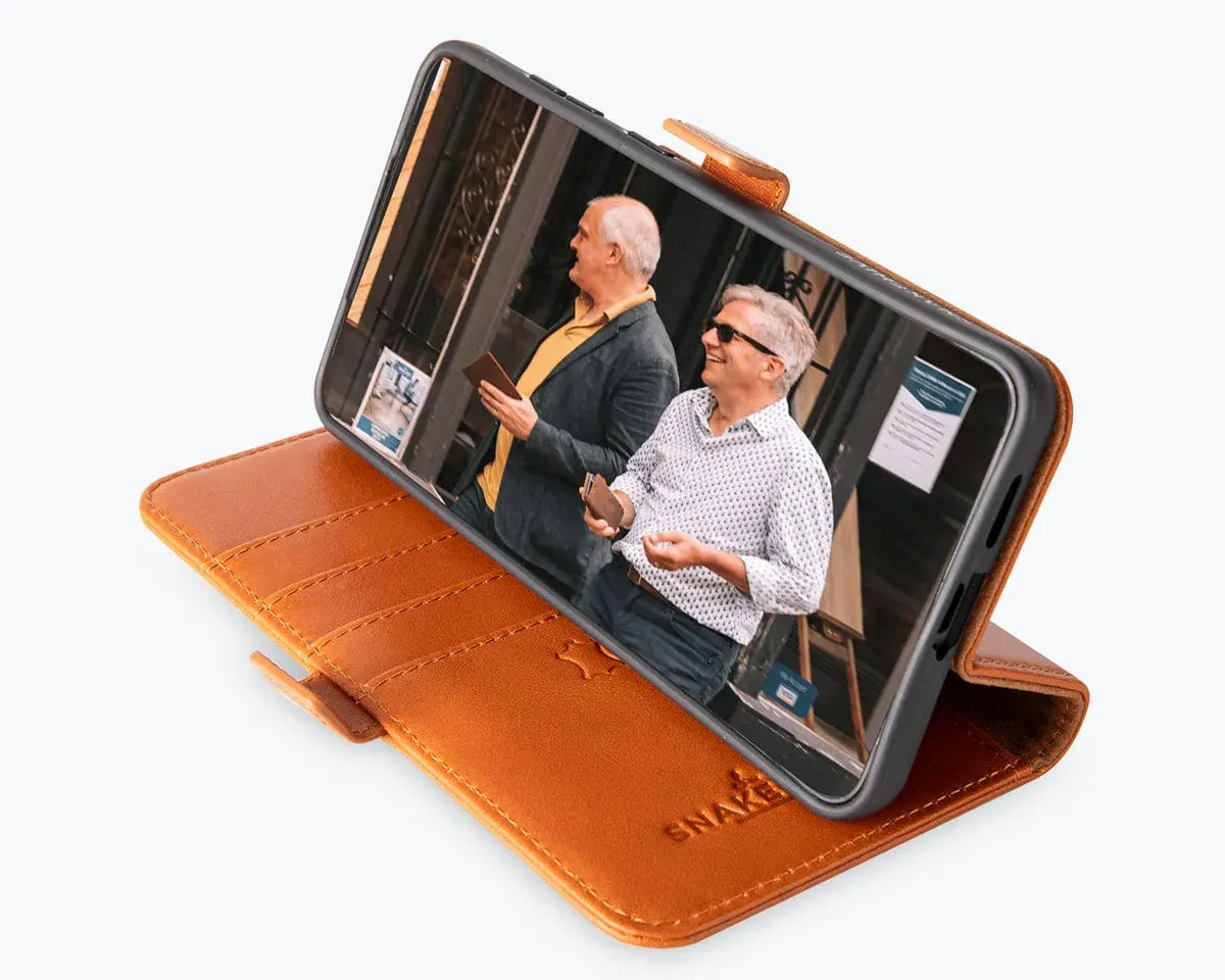 Snakehive Metro Wallet Samsung Galaxy S25 Edge - Metro Leather Wallet Phone Case Metro Leather Wallet Phone Case for Samsung Galaxy S25 Edge