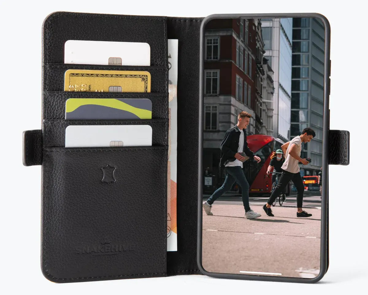 Snakehive Metro Wallet Samsung Galaxy S25 Edge - Metro Leather Wallet Phone Case Metro Leather Wallet Phone Case for Samsung Galaxy S25 Edge