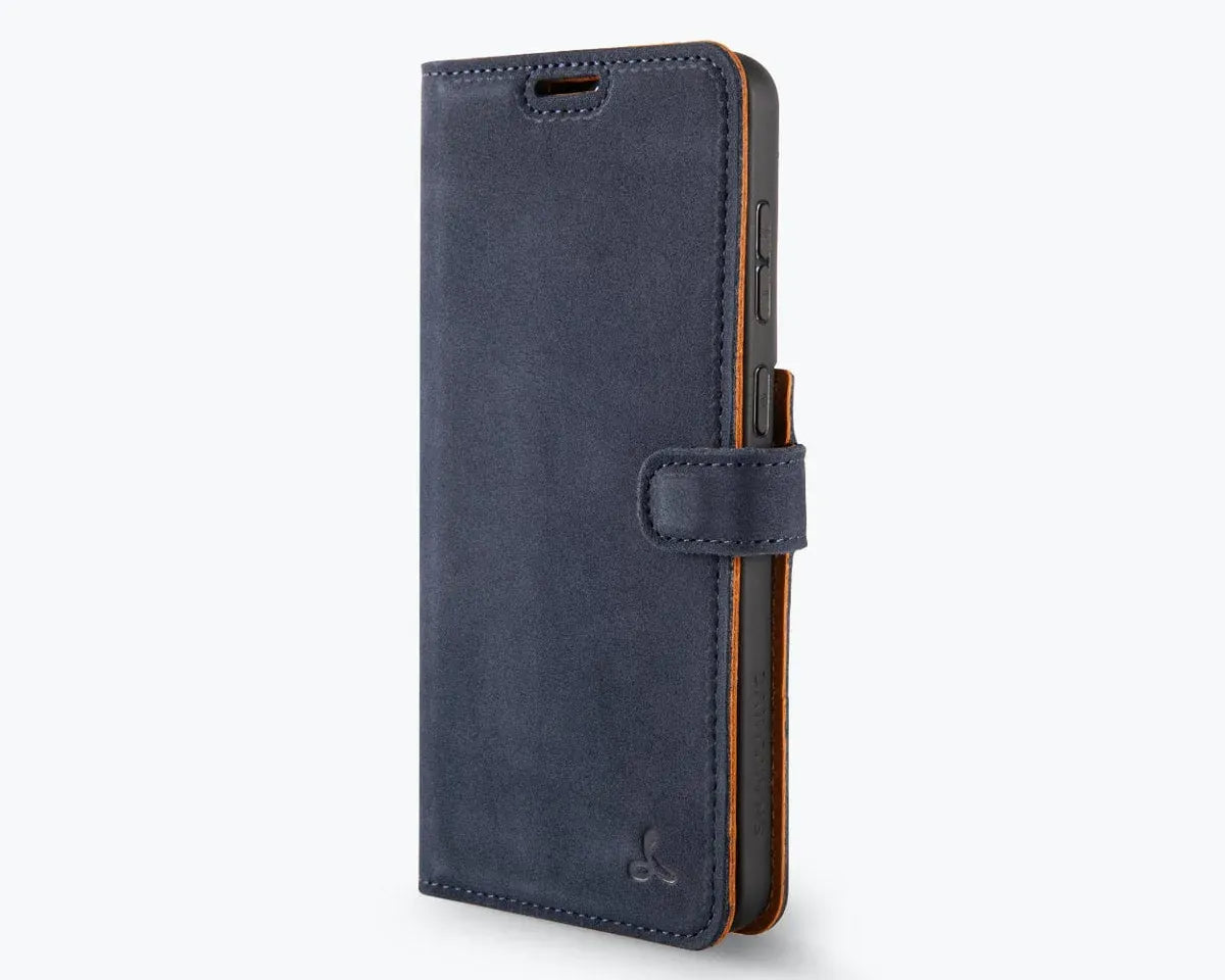 Snakehive Vintage Wallet Samsung Galaxy S25 Edge - Vintage Leather Wallet Phone Case Vintage Leather Wallet Case for Samsung Galaxy S25 Edge