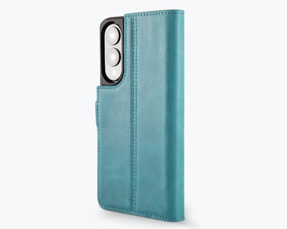Snakehive Vintage Wallet Samsung Galaxy S25 Edge - Vintage Leather Wallet Phone Case Vintage Leather Wallet Case for Samsung Galaxy S25 Edge