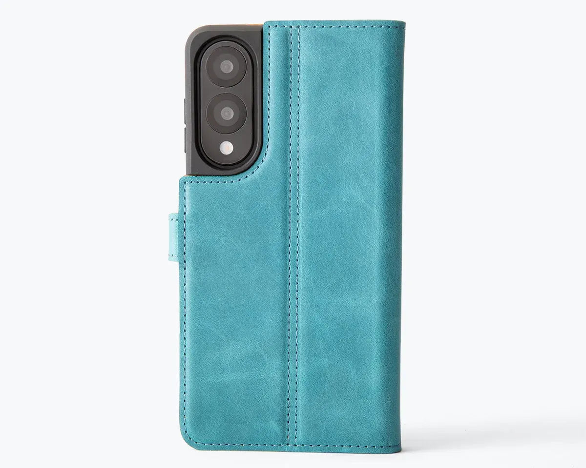 Snakehive Vintage Wallet Samsung Galaxy S25 Edge - Vintage Leather Wallet Phone Case Vintage Leather Wallet Case for Samsung Galaxy S25 Edge