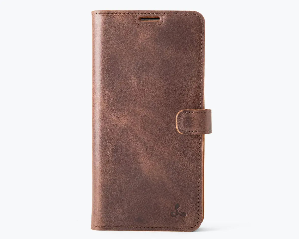 Snakehive Vintage Wallet Samsung Galaxy S25 Edge - Vintage Leather Wallet Phone Case Vintage Leather Wallet Case for Samsung Galaxy S25 Edge