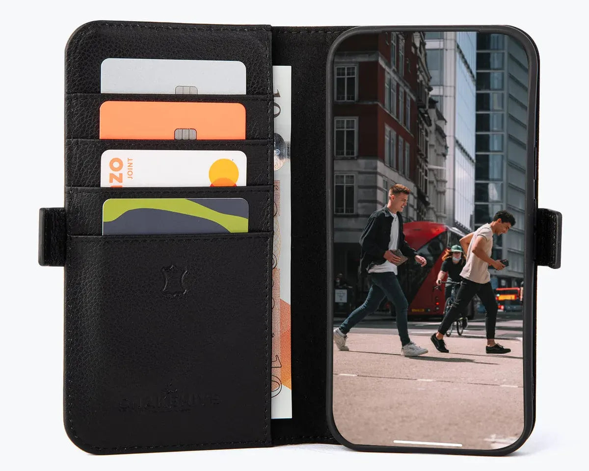 Snakehive Metro Wallet Google Pixel 9A - Metro Leather Wallet Phone Case Metro Leather Wallet Case for Google Pixel 9A