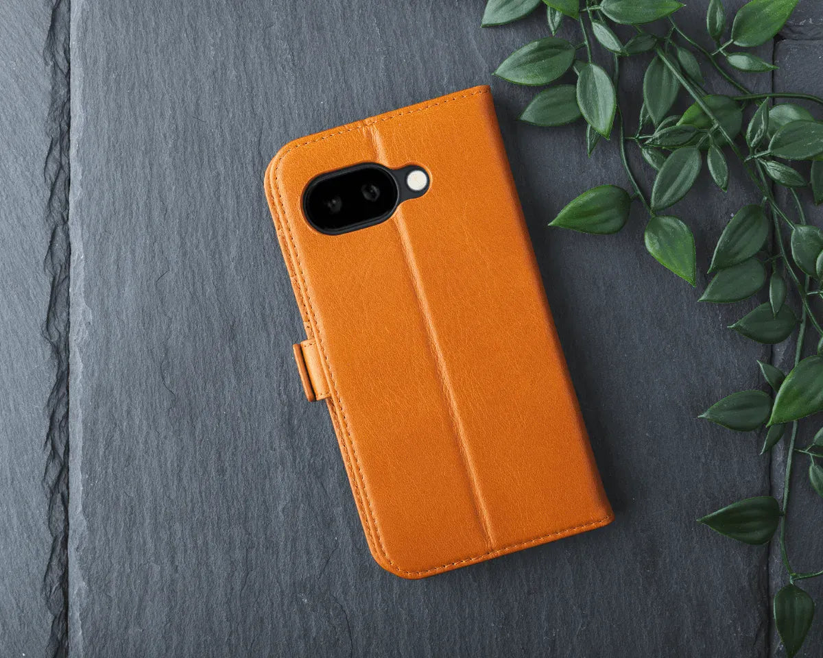 Snakehive Metro Wallet Google Pixel 9A - Metro Leather Wallet Phone Case Metro Leather Wallet Case for Google Pixel 9A