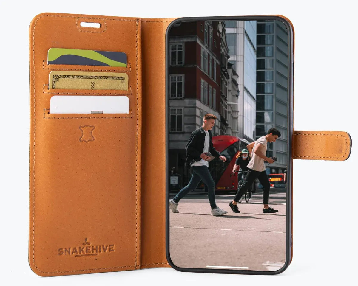 Snakehive Vintage Wallet Samsung Galaxy A36 - Vintage Leather Wallet Phone Case Vintage Leather Wallet Case for Samsung Galaxy A36