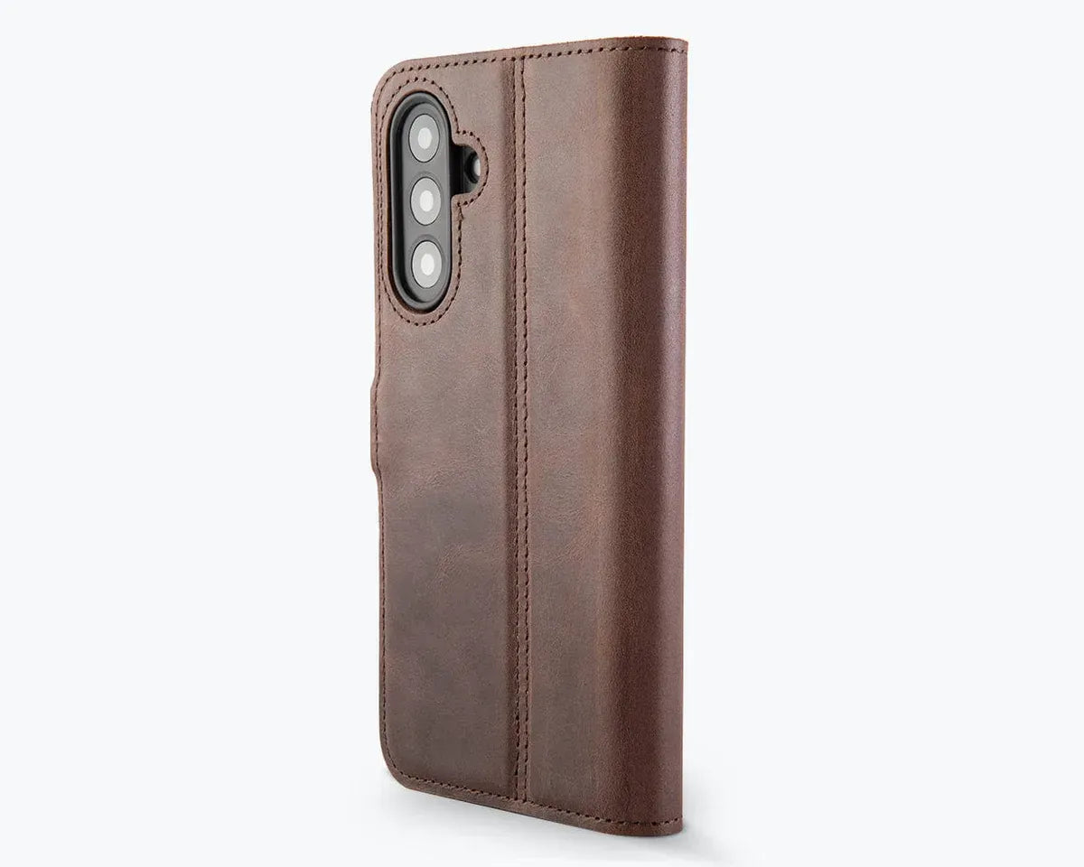 Snakehive Vintage Wallet Samsung Galaxy A56 - Vintage Leather Wallet Phone Case Vintage Leather Wallet Case for Samsung Galaxy A56