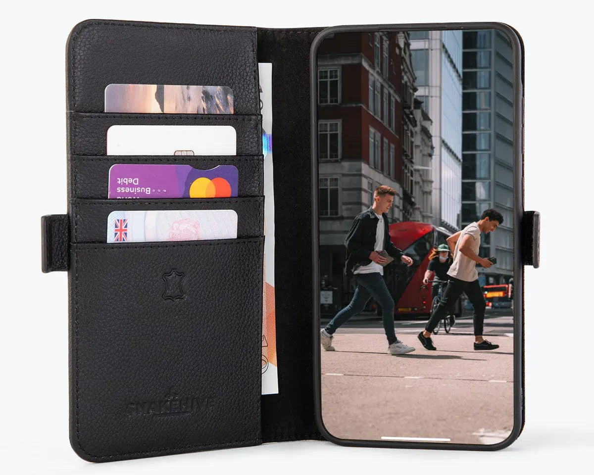Snakehive Metro Wallet Samsung Galaxy A36 - Metro Leather Wallet Phone Case Metro Leather Wallet Phone Case for Samsung Galaxy A36