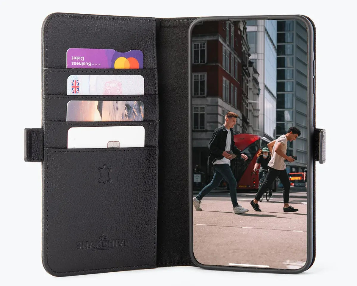 Snakehive Metro Wallet Samsung Galaxy A56 - Metro Leather Wallet Phone Case Metro Leather Wallet Phone Case for Samsung Galaxy A56