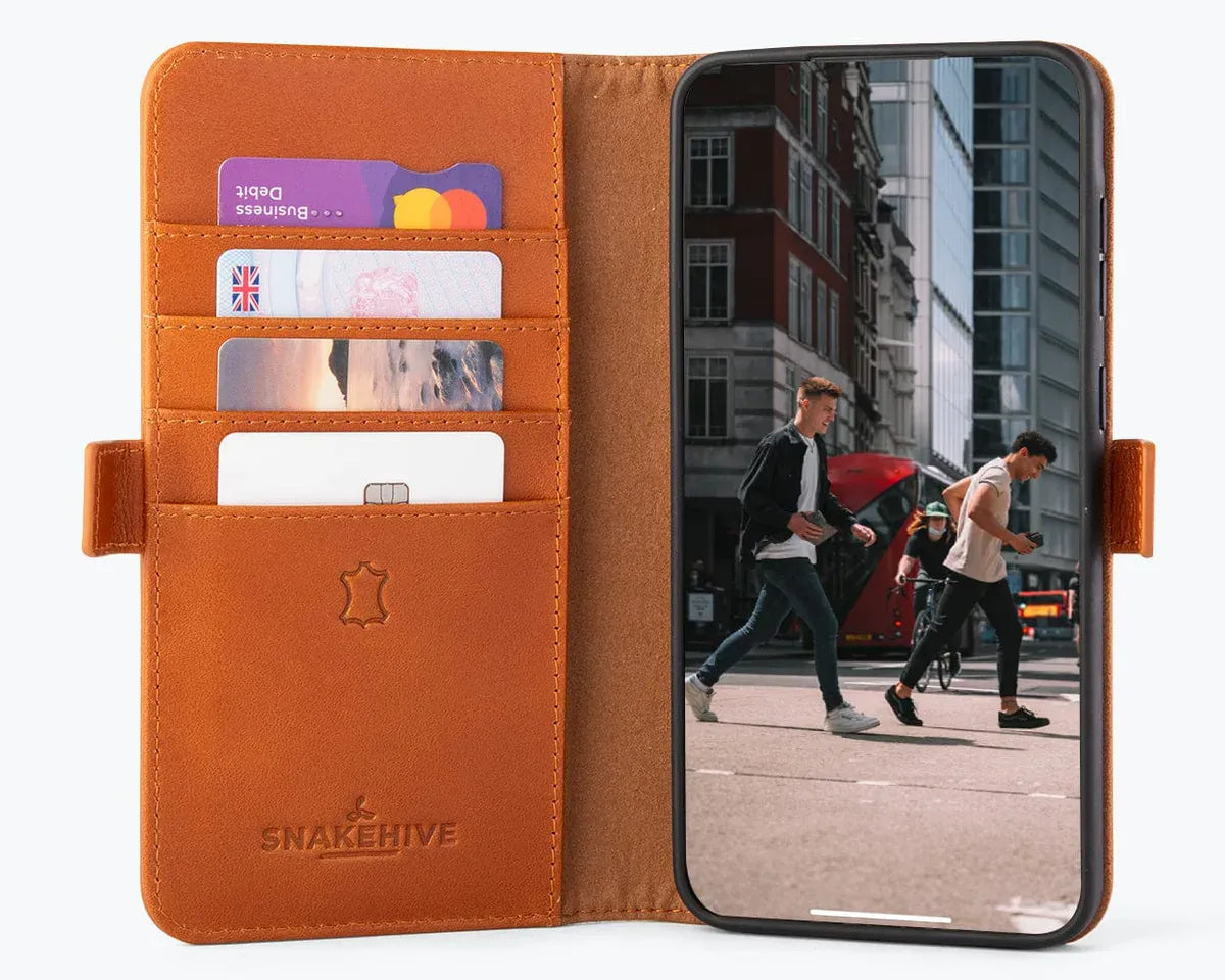 Snakehive Metro Wallet Samsung Galaxy A56 - Metro Leather Wallet Phone Case Metro Leather Wallet Phone Case for Samsung Galaxy A56