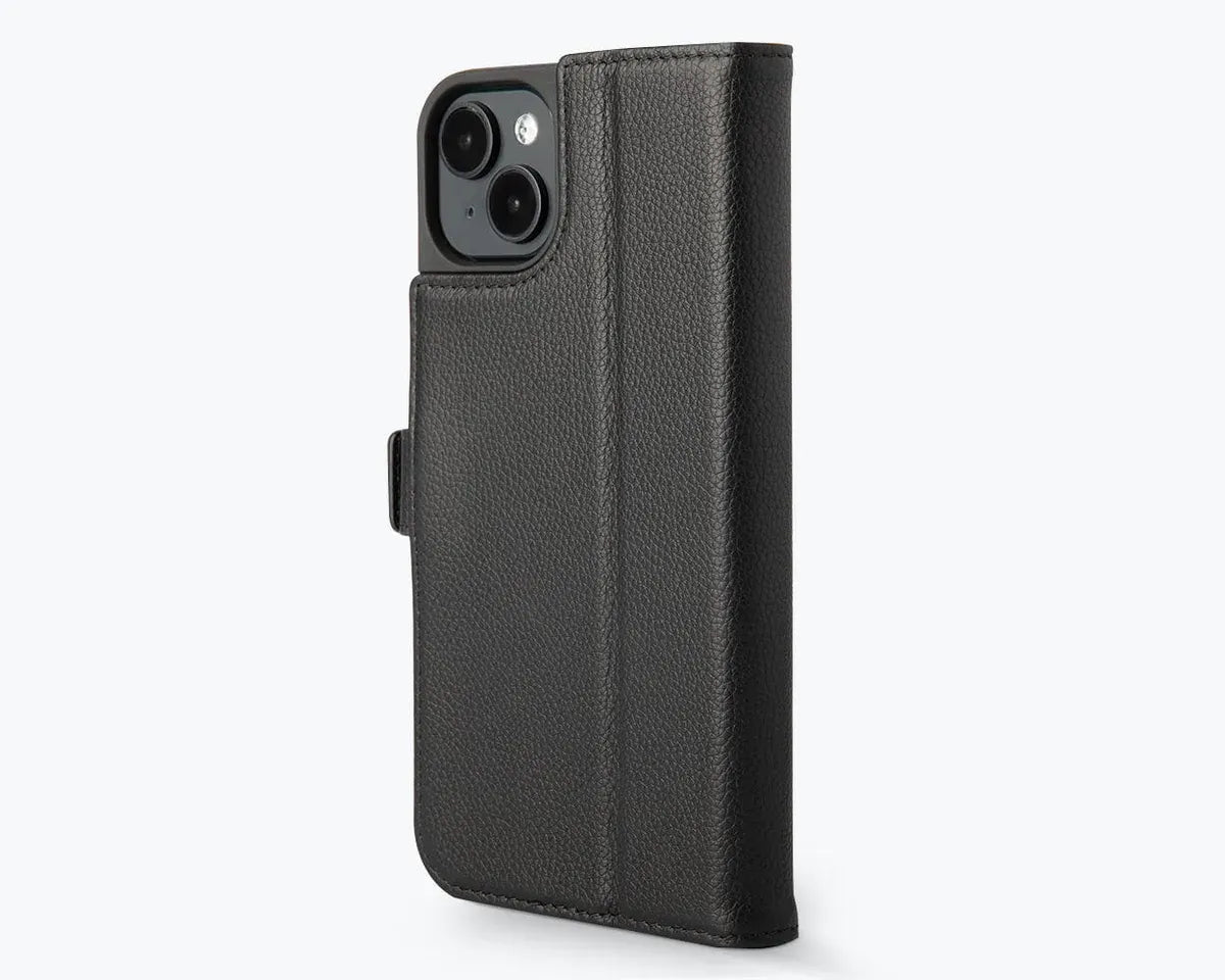 Snakehive UK Metro Wallet Apple iPhone 15 Plus - Metro Leather Wallet Phone Case Metro Leather Wallet Phone Case for iPhone 15 Plus