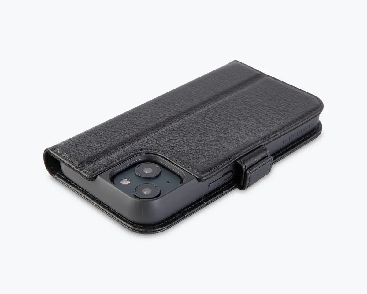 Snakehive UK Metro Wallet Apple iPhone 14 - Metro Leather Wallet Phone Case Metro Leather Wallet Phone Case for Apple iPhone 14