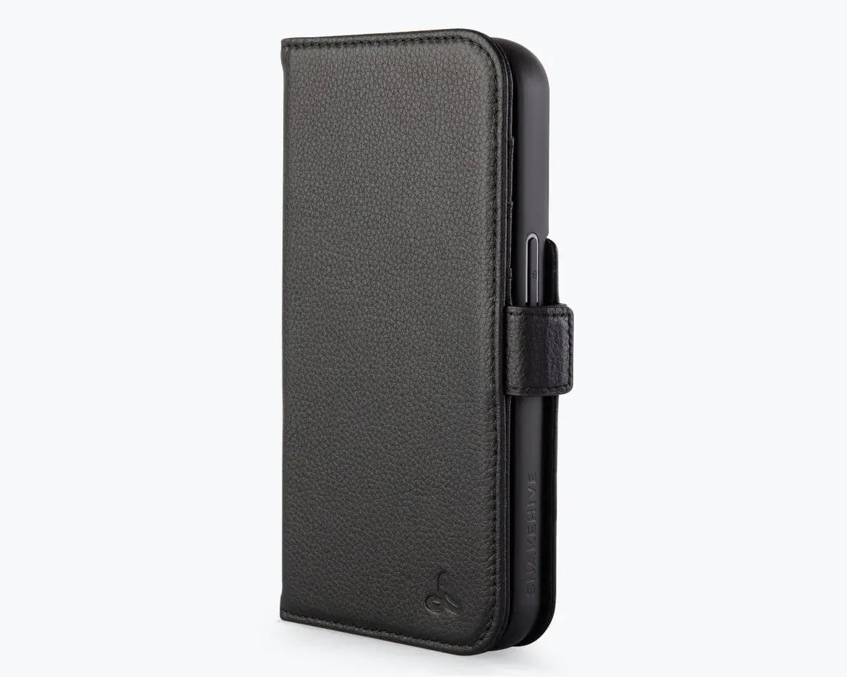 Snakehive UK Metro Wallet Apple iPhone 14 Pro - Metro Leather Wallet Phone Case Metro Leather Wallet Phone Case for Apple iPhone 14 Pro